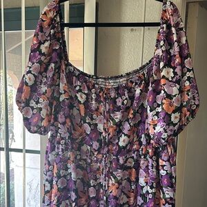 SHEIN Fit+ Floral Dress